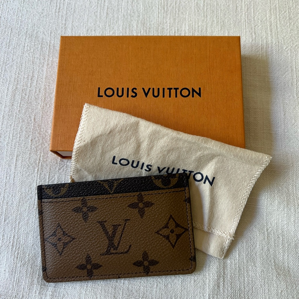 Louis Vuitton Card Holder Reverse Monogram 🤎